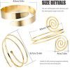 European and American INS with metal texture, crossed irregular lines, twisted personality, geometric smooth bracelet, men and women