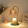 Nordic ins style bedroom bedside lamp melting wax lamp tulip flower melting candle lamp melting candle lamp fragrant glass table lamp