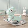 Rocking horse, little horse, children rocking horse, baby, dual-function stroller, two in one, birthday gift