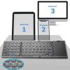 New folding touch keyboard large touch pad usb-c charging mobile phone tablet wireless folding keyboard