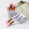 10 marbled makeup brush sets 5 large and 5 small makeup brushes Pu makeup bag beauty tools in stock