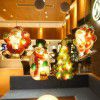 Direct window hanging lights, Christmas decoration, shop atmosphere, scene layout, festive led sucker decorative lights