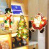 Direct window hanging lights, Christmas decoration, shop atmosphere, scene layout, festive led sucker decorative lights