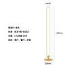 Cross border special for simple vertical Nordic floor lamp gold living room bedroom acrylic lampshade LED floor lamp