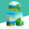 [baby's swimming trunks] children's swimsuits cute cartoon swimsuits boys hot spring flat angle baby swimming trunks