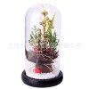 Custom Amazon Europe and America hot Christmas gifts lighting decorations simulation Christmas tree decoration LED lamp glass cover