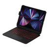 Suitable for iPad smart control keyboard pro11360 rotary colorful backlight Keyboard iPad Keyboard integrated protection