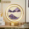 Creative small night lamp quicksand table lamp bedroom bedside lamp golden fashion romantic simple decorative atmosphere lamp