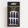 Factory direct sales: matte frosted nail patch, long ballet, finished product, 24 pieces, boxed, wearing nail enhancement tools, nail pieces