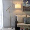 Nordic living room sofa creative fishing lamp floor lamp ins wind bedroom net red minimalist light luxury floor lamp