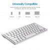 Bluetooth keyboard is suitable for mobile phone tablet IPAD Wireless Keyboard X5 Russian French arabic Thai keyboard