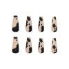 Frosted leopard pattern w045 nail piece frosted long ballet European and American false nail nail nail patch wearing nail nails finished products