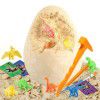 Giant dinosaur egg archaeological excavation toys kindergarten manual creativity early education blind box treasure digging children's toys wholesale