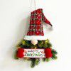 Christmas decorations Christmas Garland faceless Santa elves Christmas hanging door hanging holiday decorations Pendant