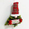 Christmas decorations Christmas Garland faceless Santa elves Christmas hanging door hanging holiday decorations Pendant