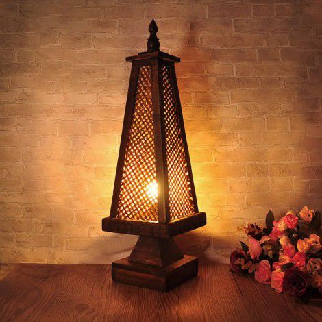 Thai handicrafts manual table lamp hotel bedroom Bedside Lamp Retro creative Lamps lighting decoration wholesale