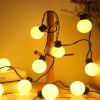 LED color light string light 5cm diameter round ball light string Christmas studio wedding outdoor lighting festival decorative light