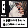 Nails hand wear nail wholesale short detachable finished product no engraving and grinding nail chip nail patch