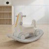 Children's indoor multi-functional rocking horse baby baby baby Trojan horse birthday gift baby toy rocking horse stroller