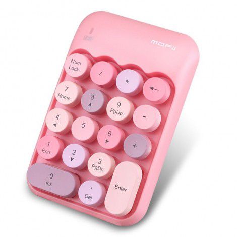 Ferris hand x910 wireless keyboard Mini 18 key 2.4G color accounting financial cashier wireless numeric keyboard