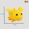 Bath toys: Enamel yellow duck baby children kneading and playing with water duck baby swimming and playing with water soft rubber toys for men and women