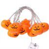 Cross border special LED light string, Halloween hat, pumpkin light string, room ghost festival decoration, colorful lights, flash lights, string lights