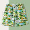Beach pants, men's swimming pants, men's 5-point anti embarrassment shorts, can be launched into the water, couple's loose style, hot spring beach