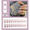 Nails hand wear nail wholesale short detachable finished product no engraving and grinding nail chip nail patch