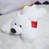 Wulula super soft lying bear plush toy dinosaur pig husky doll hug bear doll sleep pillow wholesale