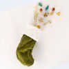  European and American new Christmas socks gift bag knitting home Christmas decorations hanging decorations children's gift socks