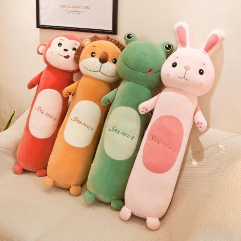 And soft long sleeping column pillow doll creative lazy plush toys children pillow doll doll wholesale