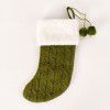  European and American new Christmas socks gift bag knitting home Christmas decorations hanging decorations children's gift socks