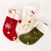  European and American new Christmas socks gift bag knitting home Christmas decorations hanging decorations children's gift socks