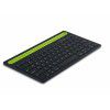 Bluetooth keyboard dual channel wireless Bluetooth keyboard three system dual channel with mobile phone flat panel support 