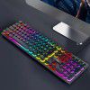 T-wolf spot T80 wired retro punk keyboard luminous USB computer keyboard one set wholesale cross-border