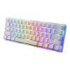 Magic refiner mk22 portable 61 key RGB suspended two-color keycap game office E-sports mechanical keyboard