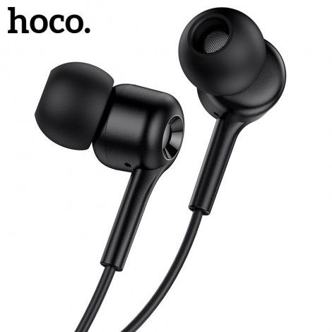 HOCO / Haoku M82 universal headset with microphone 3.5mm audio in ear wired headset subwoofer earplug