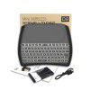 D8 keyboard seven color backlit keyboard large touch wireless flying Mouse Mini Keyboard air flying mouse factory customized private model