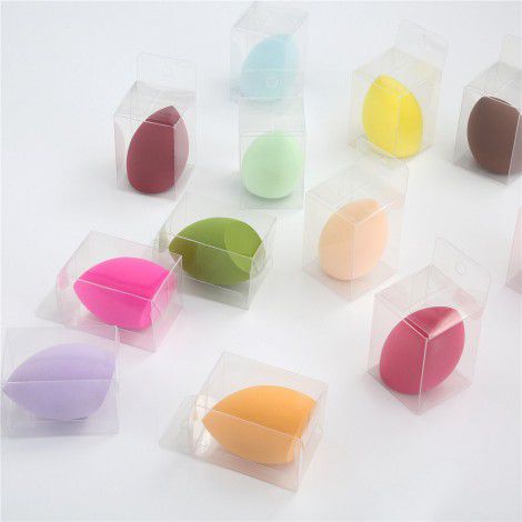 Non latex powder puff, water drop gourd, oblique cut powder puff, face wash puff, makeup cotton, beauty egg, dry and wet dual-purpose